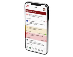 Active Alerts on School Safety Application